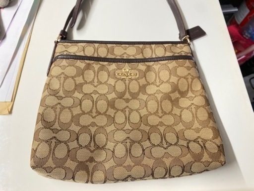 ☆美品☆COACH/コーチ ショルダーバッグ シグネチャー レディース
