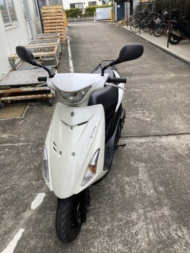 アドレスV125 K9 登録、整備代込みの金額 ! スズキ アドレスV125G