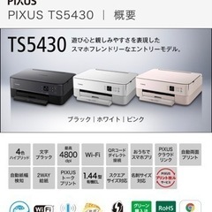 Canon ピクサス　TS5430