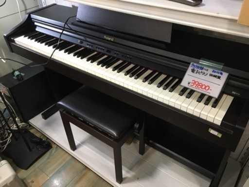 ※値下げしました※電子ピアノ　品番RP201　Roland　ローランド　８８鍵盤　２０１０年製　椅子付き　中古品