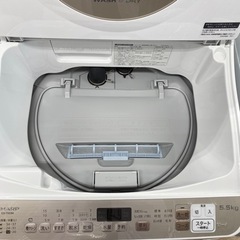 SHARP 縦型洗濯乾燥機2021年製 ES-T5EBK【トレファク東大阪店】