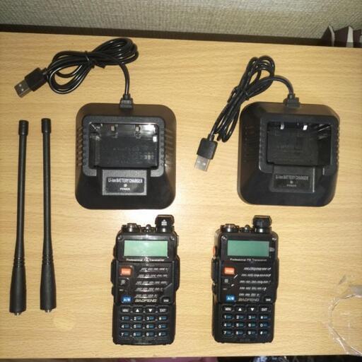 baofeng　uv-5re　中華ハンディ機