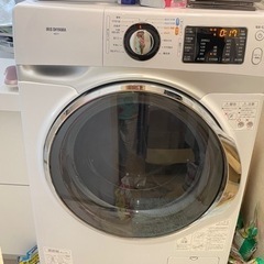 再開、アイリスオーヤマ、ドラム式洗濯機7.5kg21年製