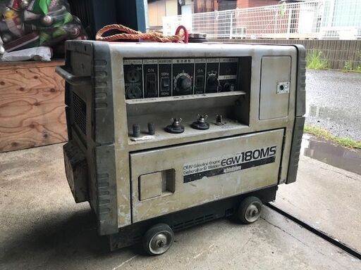 新ダイワ 発電機 溶接機 EGW180MS