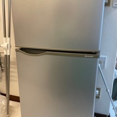 冷蔵庫　シャープ　118L