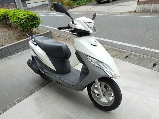 アドレス１２５　ワンオーナー　走行2,248km　修復歴なし　立ちごけ転倒等なし美車　 外装良好　機関良好