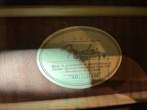 愛品館八千代店】 Fender Ron Emory Loyalty エレアコ