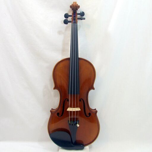 メンテ済み ドイツ製 Hermann No56 Heinrich Gill ヘルマン 4/4 2001年 バイオリン ハイリッヒ ギル社 ガルネリタイプ顎当てて ドミナント弦 ケース 未使用 フェルナンブーコ弓 全国発送対応 愛知県清須市より 名古屋市近郊 中古バイオリン 管理（カ)T0168 メンテ済み ドイツ製 Hermann No56 Heinrich Gill ヘルマン 4/4 2001年