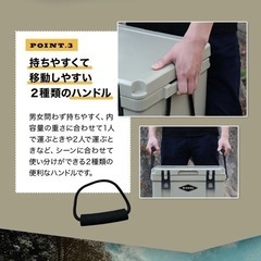 お値下げ‼︎リオソル　クーラーボックス　55L 新品未使用