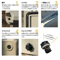 お値下げ‼︎リオソル　クーラーボックス　55L 新品未使用