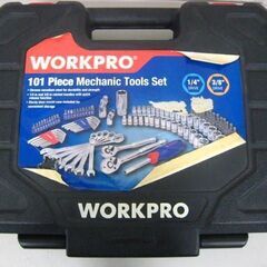 WORKPRO ツールセット 工具  ソケットレンチ　ラチェットレンチ