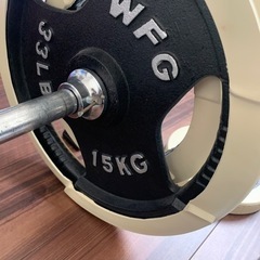 ベンチプレス　65kgウェイト付き