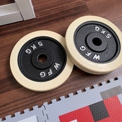 ベンチプレス　65kgウェイト付き