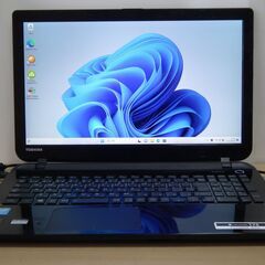 №584【SSD256GB搭載WIN11Home64bit 東芝 Dynabook T551/58BB Core-i7