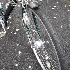 中古自転車2536 27インチ 6段ギヤ LEDオートライトキッキーと音