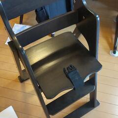カトージ　木製ハイチェア　ルーミー　子供椅子折りたたみ出来るハイチェア
