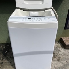 アイリスオオヤマ製　８Kg 大容量全自動洗濯機