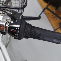 J255☆サビ使用感有り☆軽快自転車☆Mallis☆LEDオート☆6