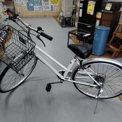 J302☆小キズ使用感☆普通自転車☆VACHTO☆LEDオート☆6段☆26インチ