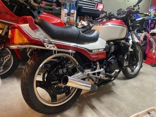 HONDA CBX400F ファッションタンデムバー かわゆ HONDA CBX400F ファッションタンデムバー かわゆ