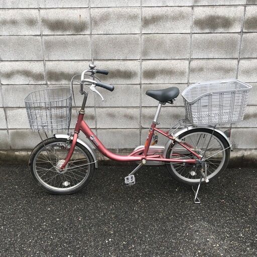 販売済み 自転車 20インチ シオノ エレガント ピンク