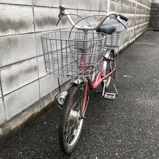 自転車 20インチ シオノ エレガント ピンク