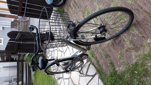 自転車中古 marukin REALTA 外装6段変速 オートライト タイヤ27インチ