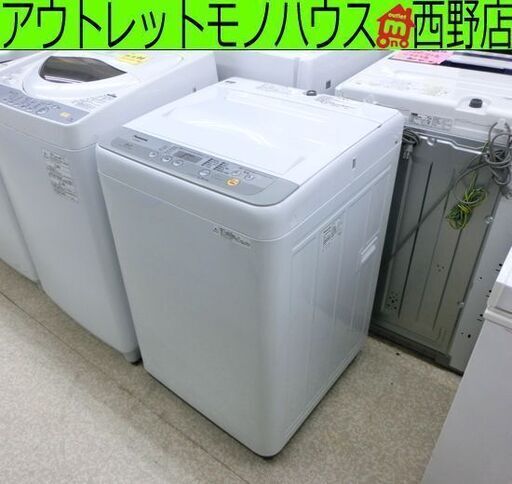 洗濯機 5kg 2018年製 パナソニック NA-F50B11 ホワイト Panasonic 動作 ...