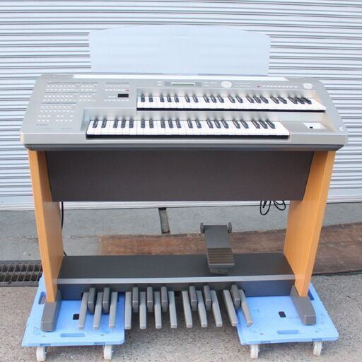 T983) ヤマハ エレクトーン Electone 2014年製 ELB-01 STAGEA ステージア 上下49/ペダル20鍵 チェア付 YAMAHA 直取/自社配送限定