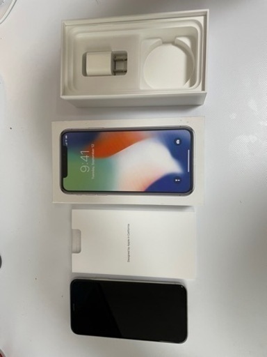 iPhone X 64GB シルバー　SIMフリー