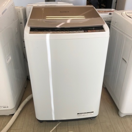 全自動洗濯機　HITACHI 2017年製　8.0kg