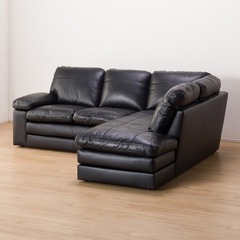 【最終値下】ニトリ 本革 コーナー ソファ