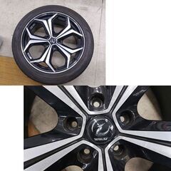 タイヤ ホイール4本セット WREST ヴァレスト ET38 8J PCD114.3 245 