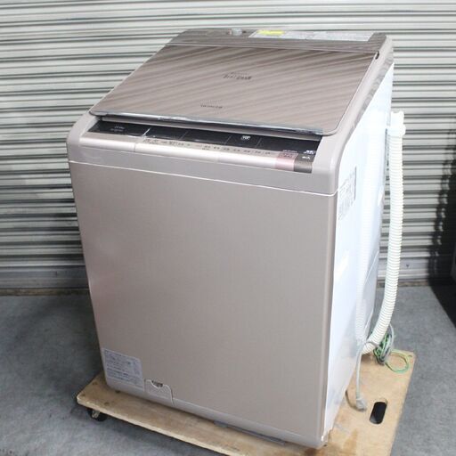 T993) 日立 11kg 乾燥6㎏ 2016年製 BEET WASH BW-D11XWV 全自動洗濯機 縦型洗濯機 簡易乾燥機能 HITACHI ビートウォッシュ 家電