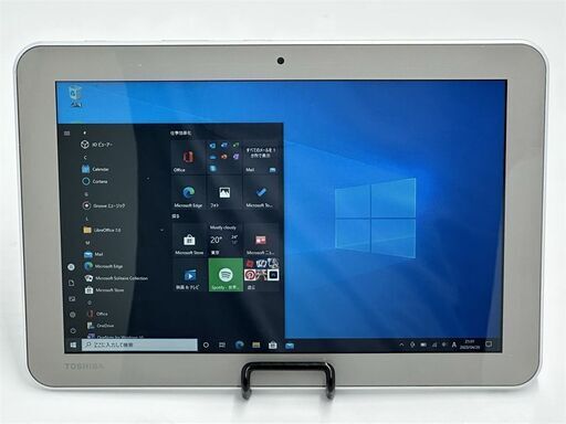 送料無料 保証付 10.1型 タブレット 東芝 dynabook Tab S50 中古良品 Atom 2GB 高速SSD 無線 Bluetooth カメラ Windows10 Office 即使用可