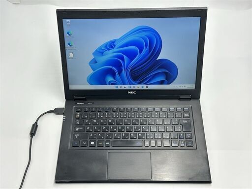 送料無料 保証付 高速SSD 13.3型 軽量 薄型 ノートパソコン NEC PC-VK22TGSFN 中古良品 第5世代 Core i5 4GB 無線 Bluetooth Windows11