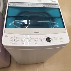 ハイアール ４.5K洗濯機 JW-C45A  2019年製 IK-179 ハイアール 4.5K洗濯機 JW-C45A 2019年製 IK-179