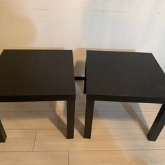 IKEAテーブル　二つ