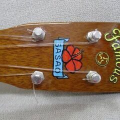 Famous ウクレレ ST-1 200本限定品 TOSHIKAZU SASAO ハワイアンアート 