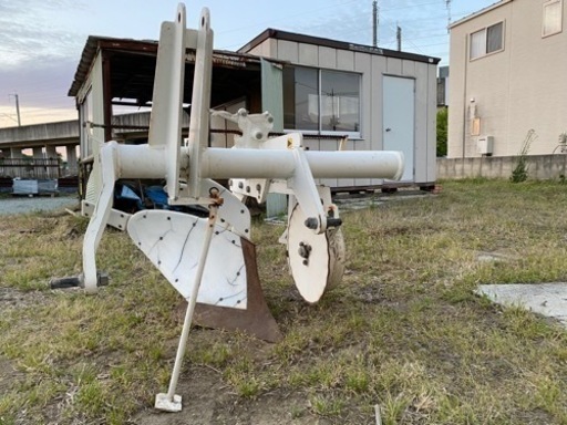 スガノ白い農機プラウOY151中古現状品埼玉県