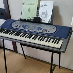 カシオ電子キーボード CASIO LK-65　電子ピアノ　光ナビ...