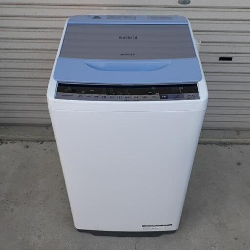 日立　全自動洗濯機　ビートウォッシュ　2018年式　7kg　BW-V70B