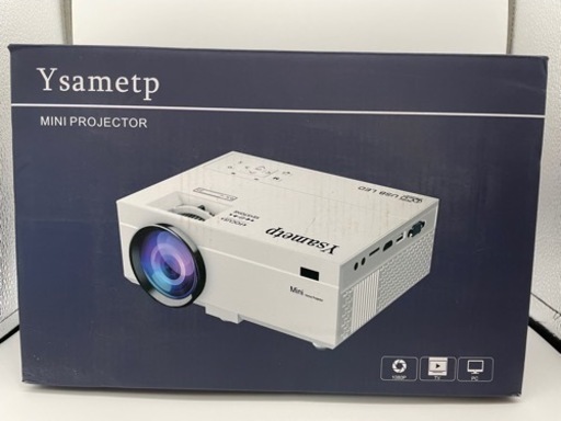 大幅値下げ‼️Ysametp mini projector 解像度1080P