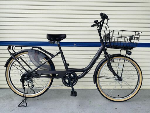 リサイクル自転車(2303-010)　シティーサイクル　２４インチ