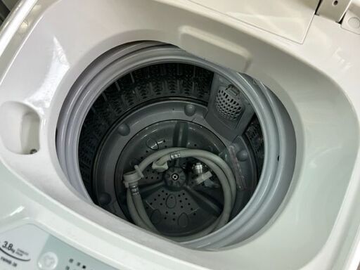 2022年製　美品　YAMAZEN 山善　全自動洗濯機　YWMB-38(W）■3.8kg
