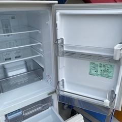 【値下げ！！】愛知近郊配送無料　MITSUBISHI　2ドア　冷蔵庫　MR-P15EF-KW  2020年製
