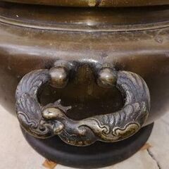 火鉢　　アンティーク　横巾50cm以下