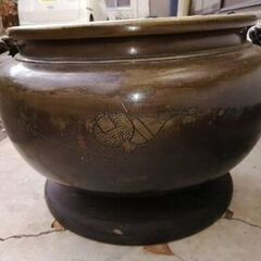 火鉢　　アンティーク　横巾50cm以下