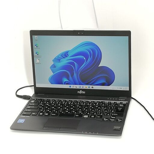 日本製 高速SSD 軽量 薄型 13.3型 ノートパソコン 富士通 U938/S 中古美品 第7世代Celeron 4GB 無線 Bluetooth Windows11 Office