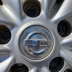 【新品】名古屋帯-セレナ純正ホイール付き　ダンロップサマータイヤ４本